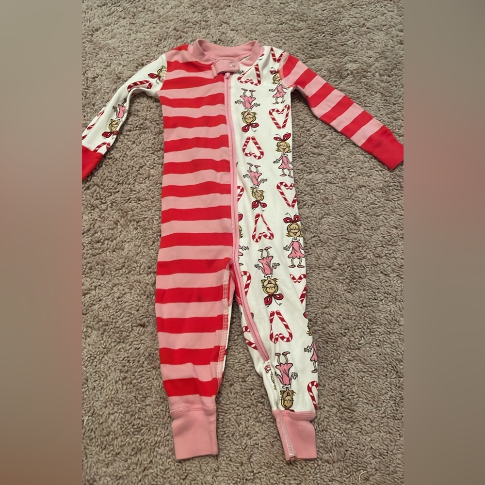 Hanna Andersson pajamas the grinch Christmas holiday